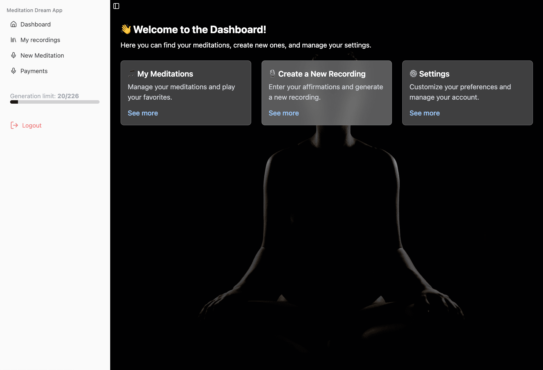 AI Meditation App